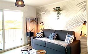 Studio DUNES de NALA avec balcon vue Dunes et latérale Mer pour 4 pers 100m plage wifi ménage compris